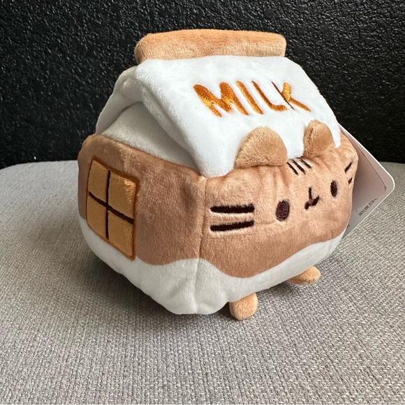 Pusheen Sips - Chocolate 🍫 Milk 🥛 Plush NWT 6” - Picture 2 of 5